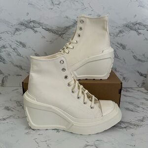 Converse Chuck 70 De Luxe Wedge Shoes Sneakers All Star A06479C Women's Sizes